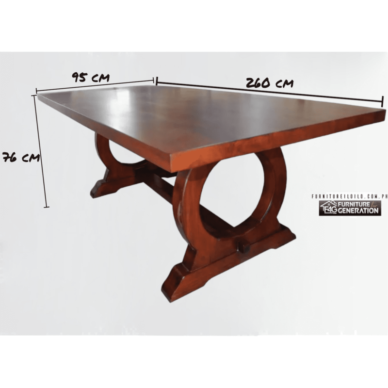 Niyato Rectangular Dining Table Set Mahogany, Eight Seater, 10 Ten  Seater, 12 Seater (Pre-order) 12 Seater