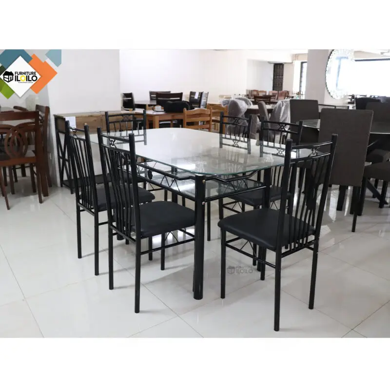 Kitchen Table With Glass Rectangle Dining Table And Chairs