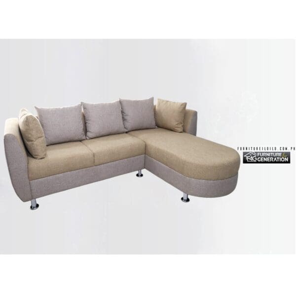 Corki L-Shape Reversible Chaise Longue Sofa, L-type, Upholstery Seating Sofa set
