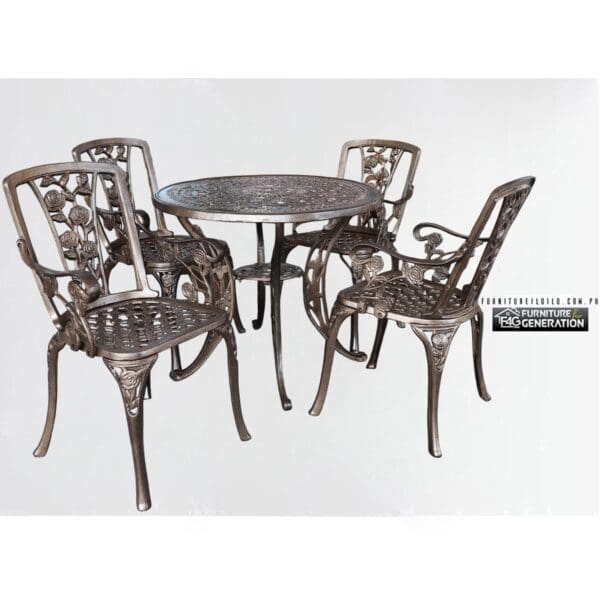 Outdoor Furniture Metal Garden Set