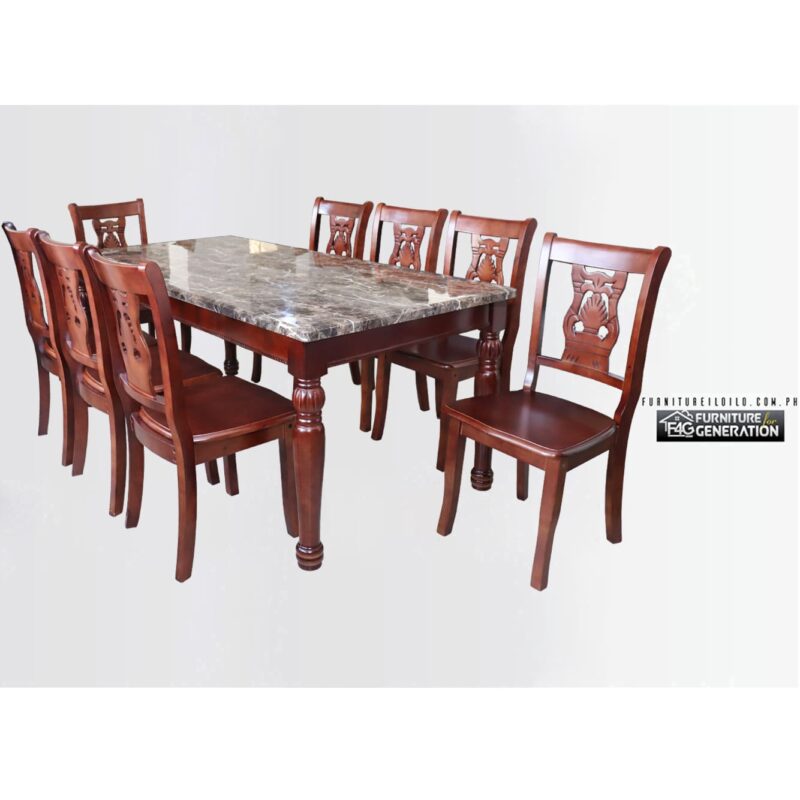 Maesen Marble Dining Table Set 6 Six Seater, Dining Table Set 8 Eight Seater