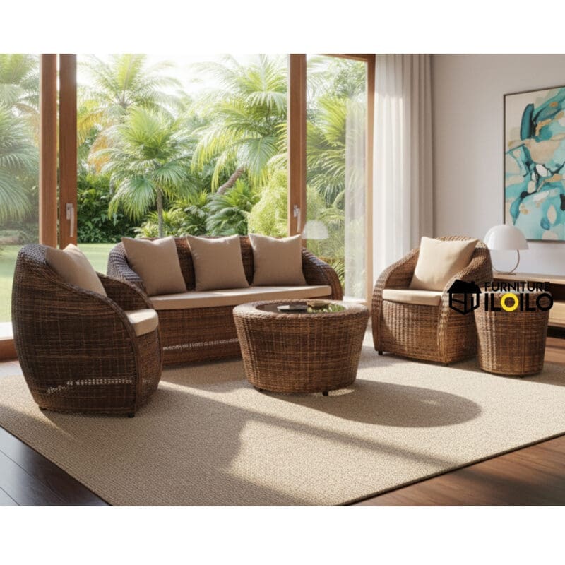 Domino Outdoor Furniture Woven Synthetic Rattan