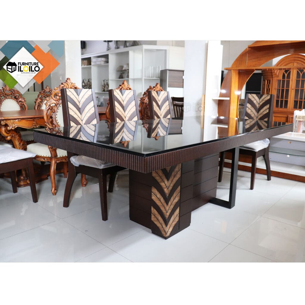 Hunterix Rectangular Dining Table Set 8 Eight Seater Furnitureiloilo ...
