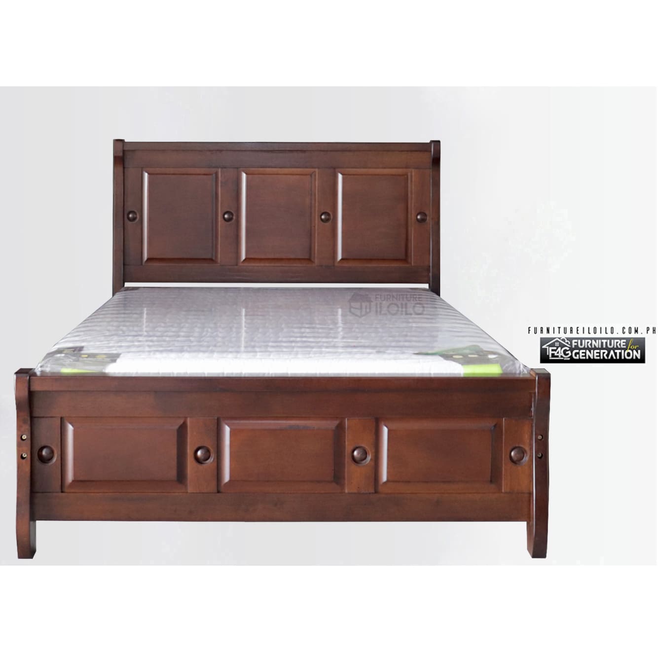 Atlas Wooden Bed Full Bed 54X75, Queen Bed 60X75, Semi Double Bed 48X75