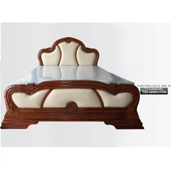 Mahogany bed, Queen Bed 60X75, Solid wood bed, Wooden bed