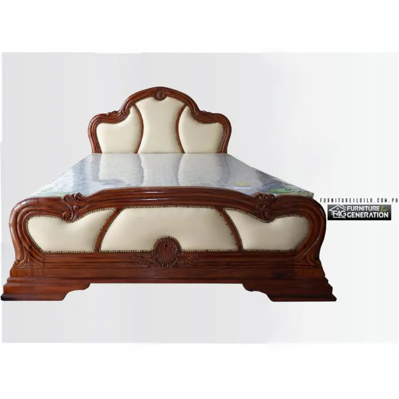 Mahogany Bed, Queen Bed 60X75, Solid Wood Bed, Wooden Bed