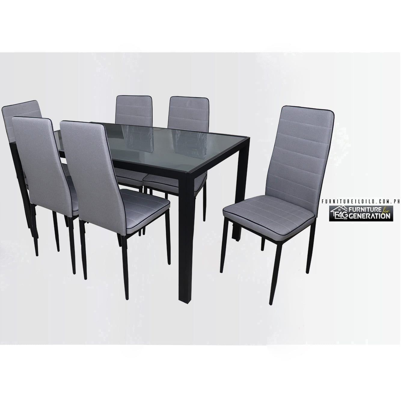 Nsei Dining Table Set 6 Six Seater