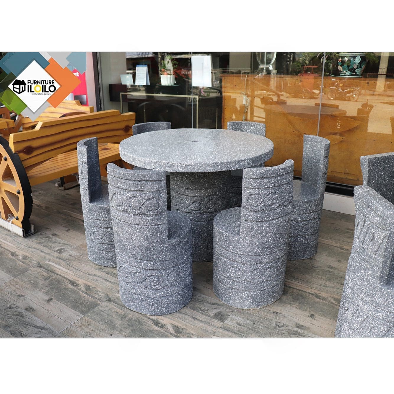 Bruoz Outdoor Furniture Stone Concrete 