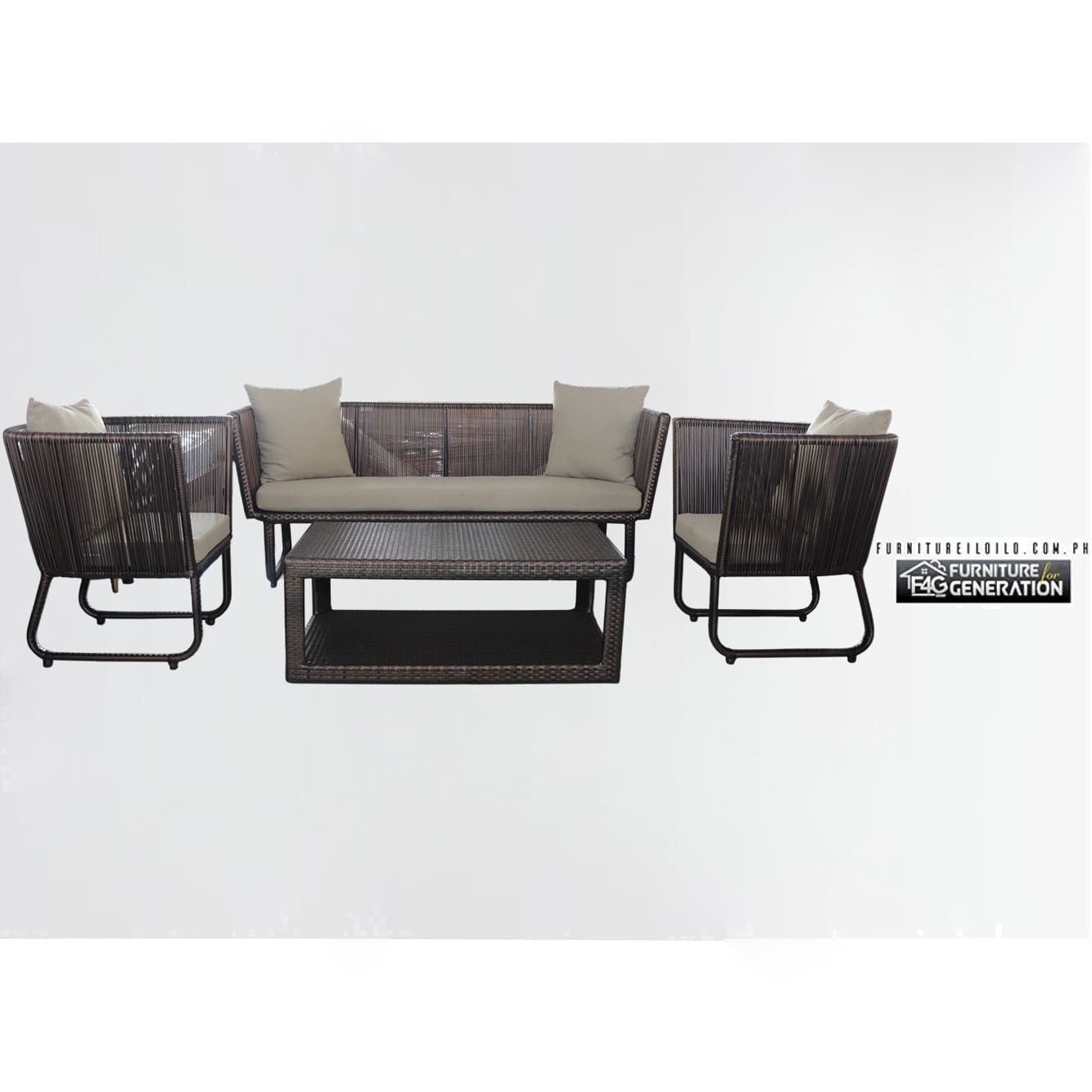 Orah Outdoor Furniture Premium Woven Synthetic Fiber Rattan (Pre