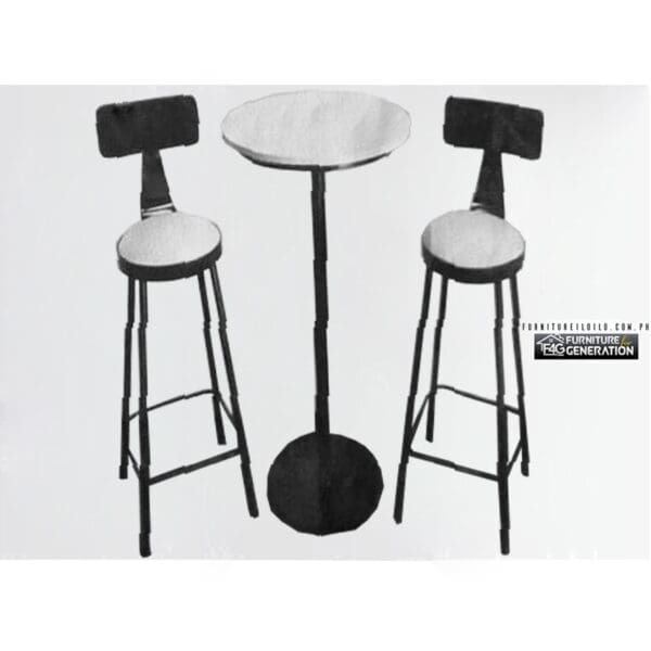 2 Two Seater, Bar Table Set