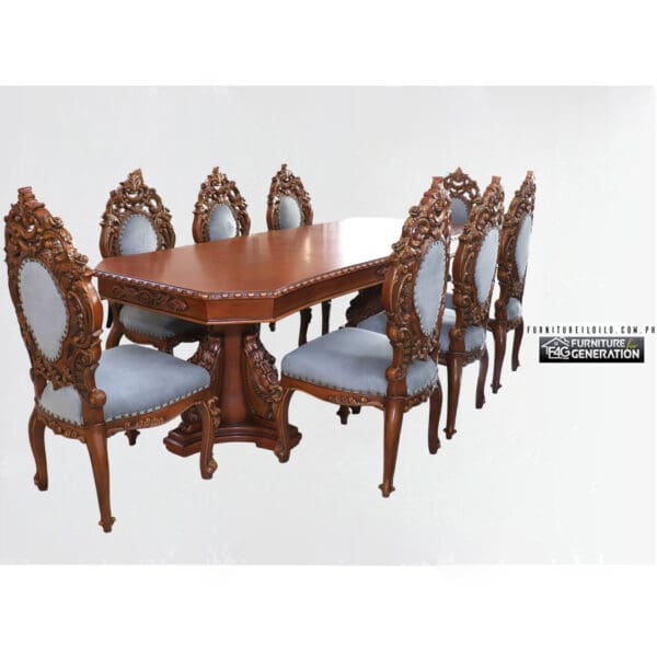 Dining Table Set Acacia 8 Eight Seater
